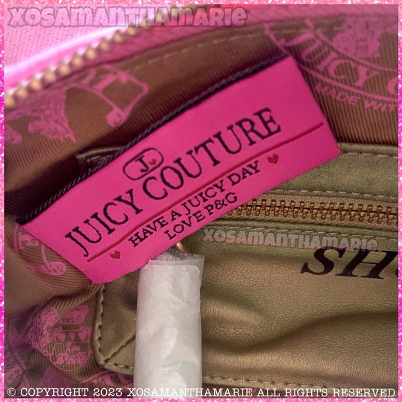 Juicy Couture Pink Angel Barrel Bag - Picture 10 of 16